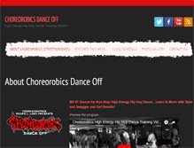 Tablet Screenshot of choreorobics.com